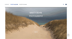 Desktop Screenshot of martybohnphotography.com